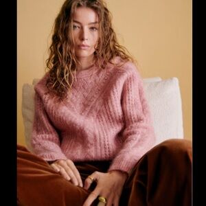 Sezane Jake Knit in Rose